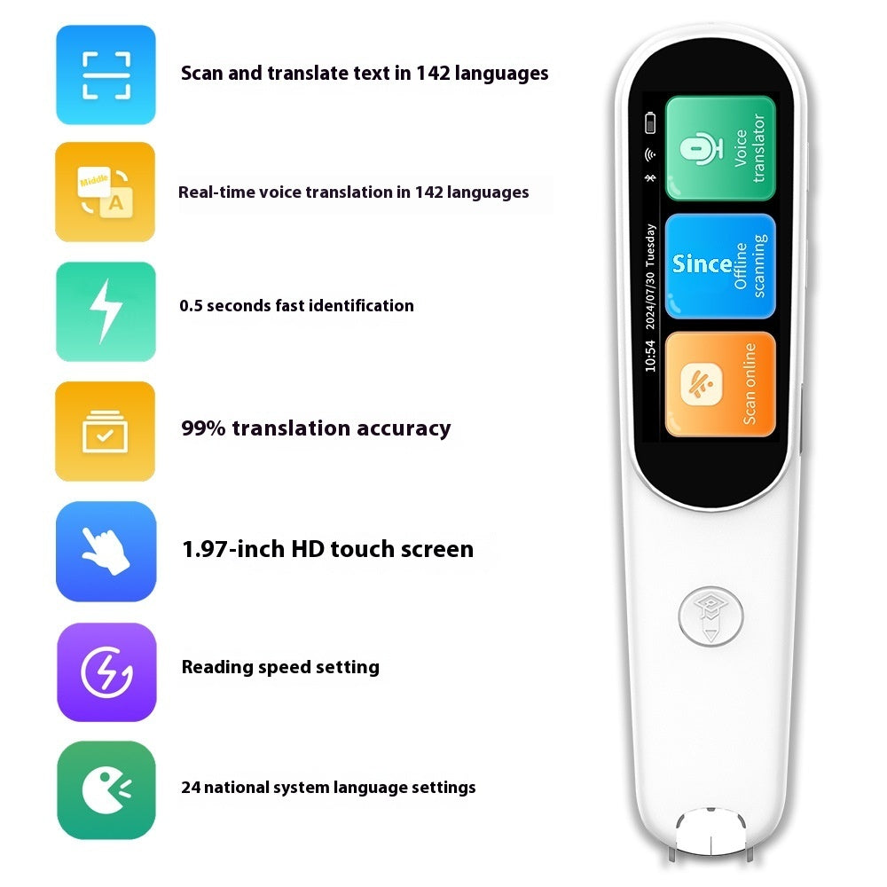 Intelligent Multi-country Translation Voice Translation Pen